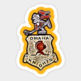 Omaha Knights Hockey Sticker